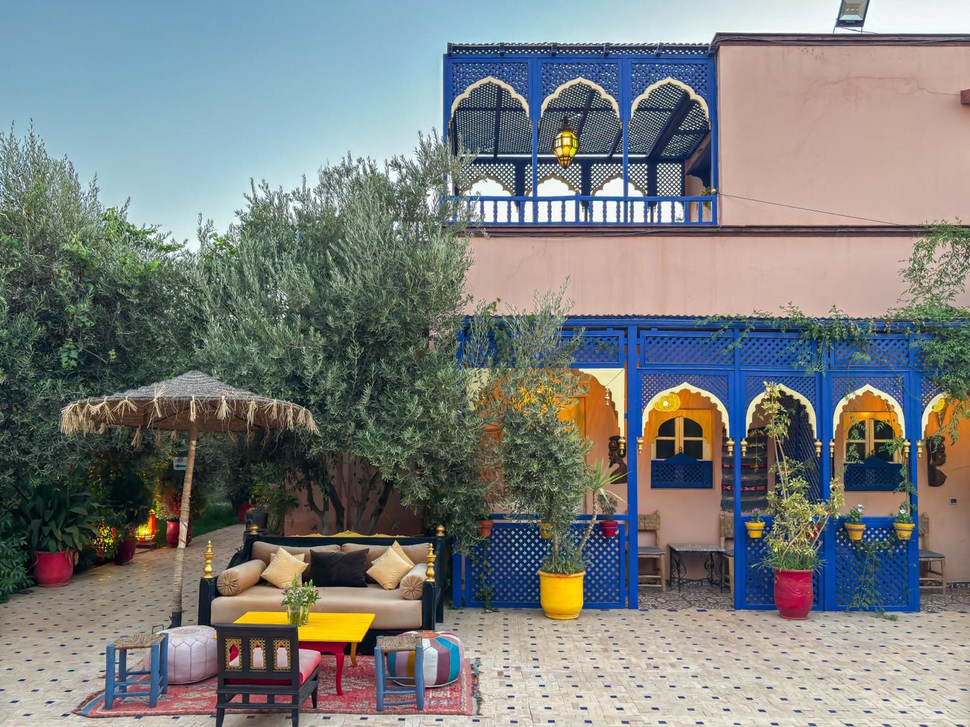 Вілла Le Bleu House Марракеш Екстер'єр фото